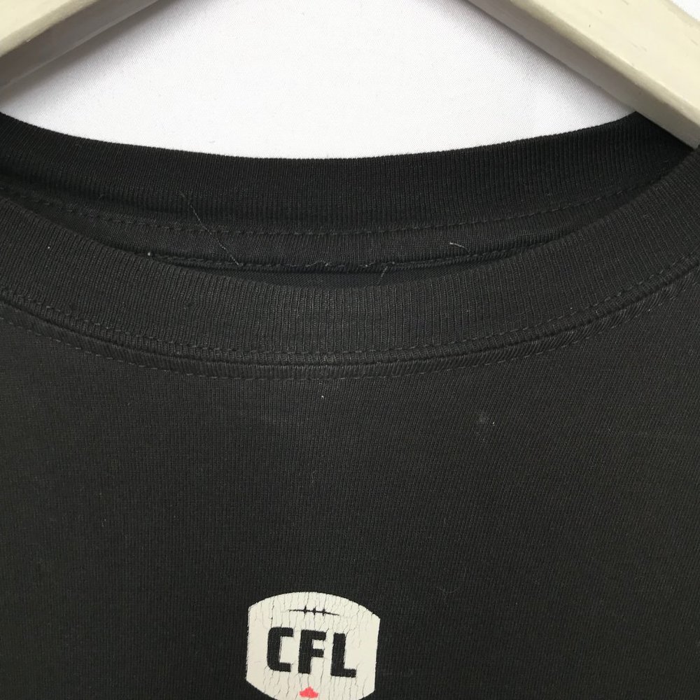 CFL Saskatchewan Rough Riders Black T-Shirt - Picture 3 of 5